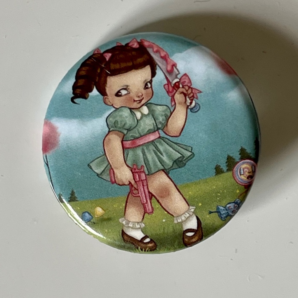 Melanie Martinez Mad Hatter pin